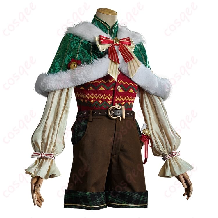 第五人格 画家 エドガーの聖夜コスプレ｜上品クラシックで写真映えする冬の紳士コーデ - 2枚目の画像