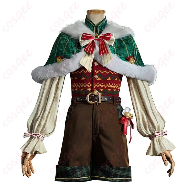 第五人格 画家 エドガーの聖夜コスプレ｜上品クラシックで写真映えする冬の紳士コーデ - 1枚目の画像