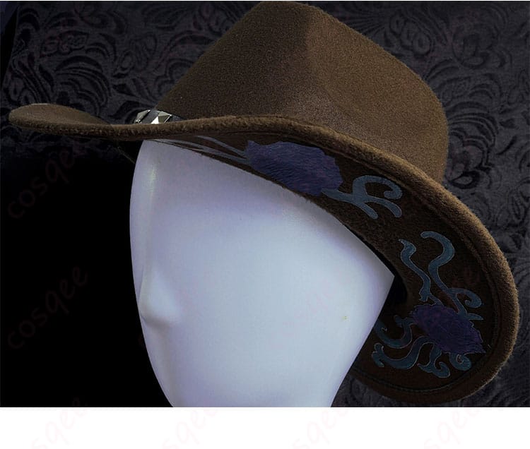 第五人格 バーメイド ブラックローズ コスプレ衣装 帽子デザイン 細部