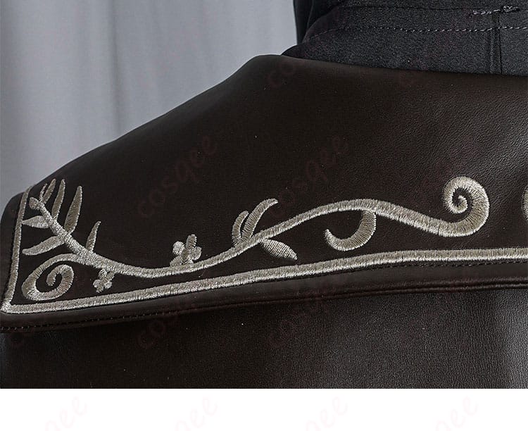 第五人格 バーメイド ブラックローズ コスプレ衣装 披肩装飾ディテール