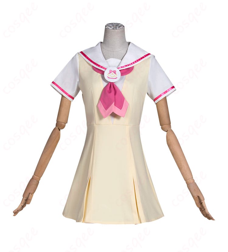 真中らぁら コスプレ衣装のスカート正面ディテール | 冬服制服の美しいデザイン