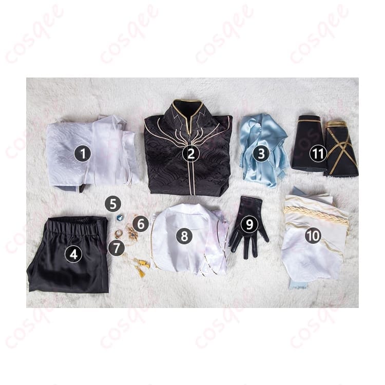 第五人格 白黒無常（謝必安）燦然たる北辰 コスプレ｜荘厳で写真映えする装い - 4枚目の画像