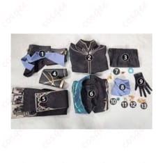 第五人格 白黒無常（范無咎）燦然たる北辰 コスプレ｜荘厳な装飾で写真映え、着やすい設計 - 4枚目の画像（サムネイル）