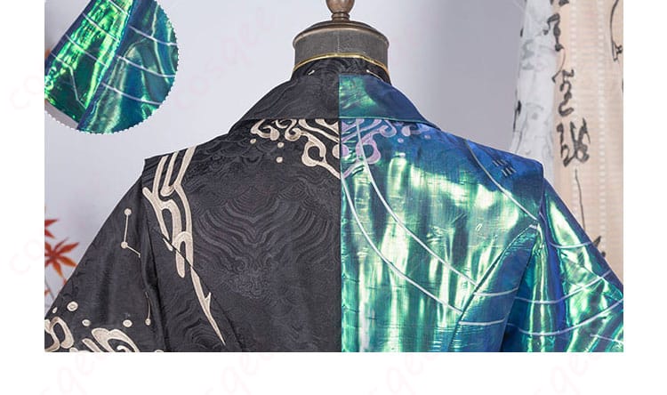 『第五人格』白黒無常コスプレ衣装の背面ディテール