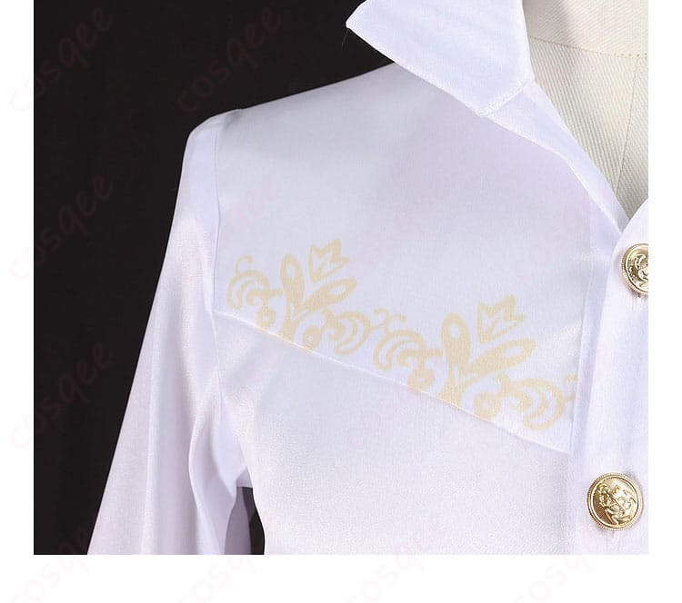 衬衫装飾ディテール、あんさんぶるスターズ!! 朱桜司・月永レオ・鳴上嵐・瀬名泉・朔間凛月 コスプレ衣装 ギャンビット衣装