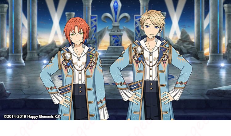 商品キャラクターの画像、あんさんぶるスターズ!! 朱桜司・月永レオ・鳴上嵐・瀬名泉・朔間凛月 コスプレ衣装 ギャンビット衣装