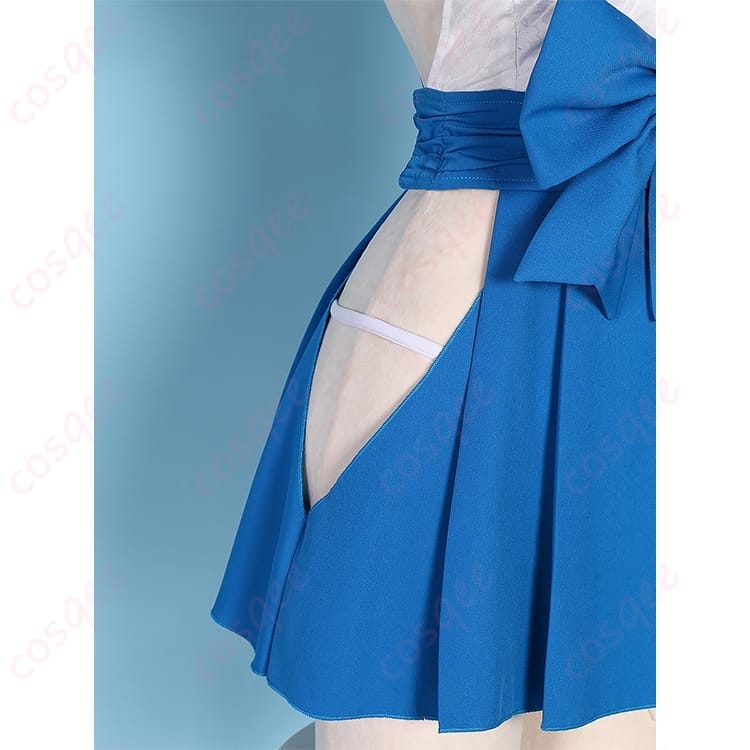 魔法少女にあこがれて マジアアズール薄氷巫女 コスプレ衣装 清楚で映える巫女ルック - 5枚目の画像