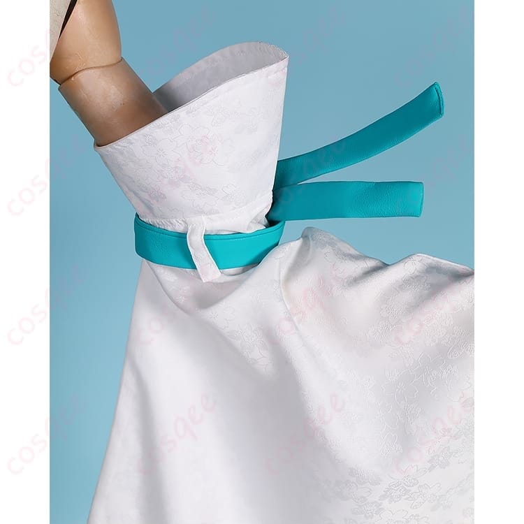 魔法少女にあこがれて マジアアズール薄氷巫女 コスプレ衣装 清楚で映える巫女ルック - 6枚目の画像