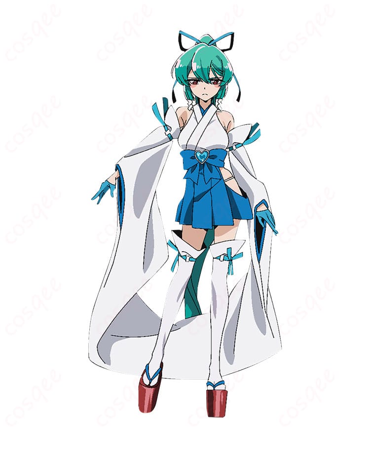 魔法少女にあこがれて マジアアズール コスプレ衣装 キャラクター全身画像