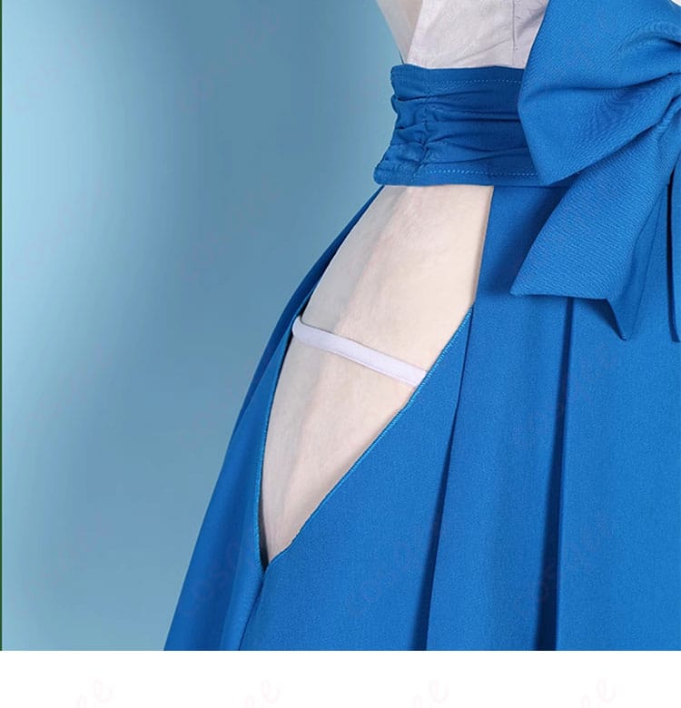 コスプレ衣装 巫女服 側面ディテール