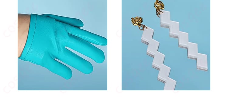 マジアアズール コスプレ衣装 首飾りと手袋ディテール