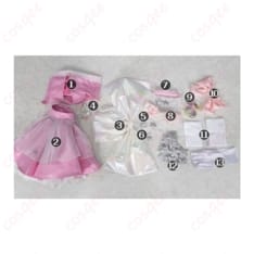 春音あいらのきらめきを纏うコスプレ衣装 ガーリーで華やか、写真でも動画でも映える一着 - 4枚目の画像（サムネイル）