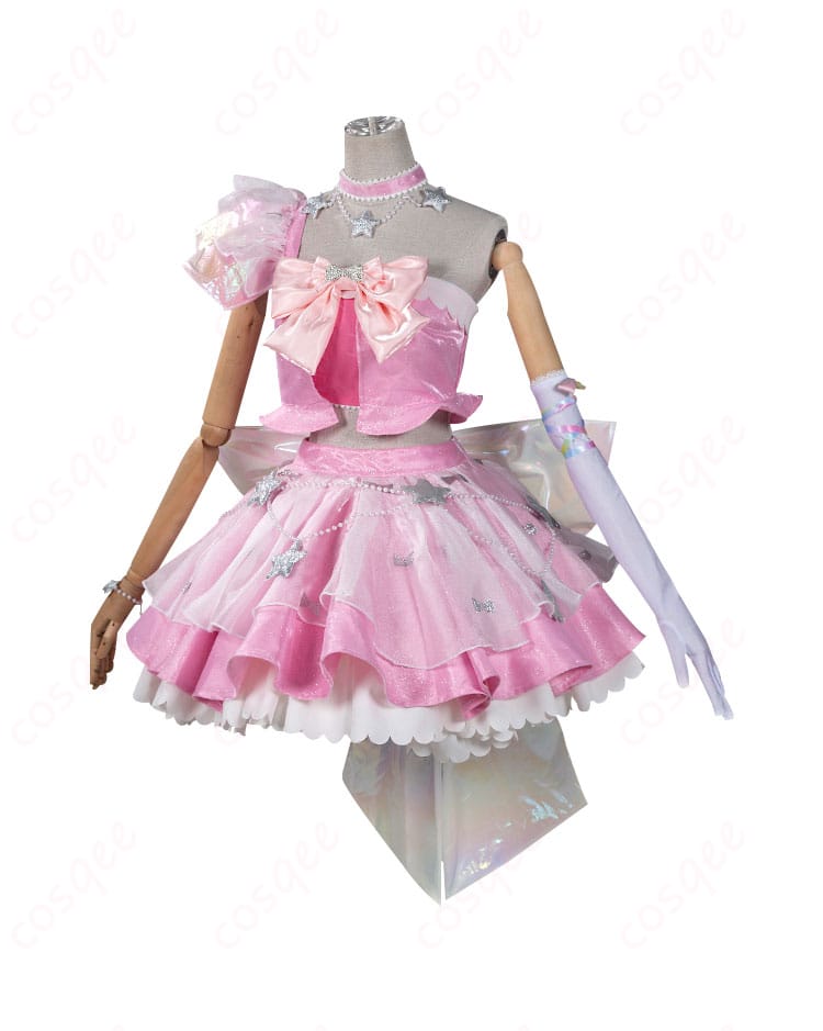 「春音あいら コスプレ衣装 アイプリバースの側面図。細部まで再現された素晴らしい衣装。」