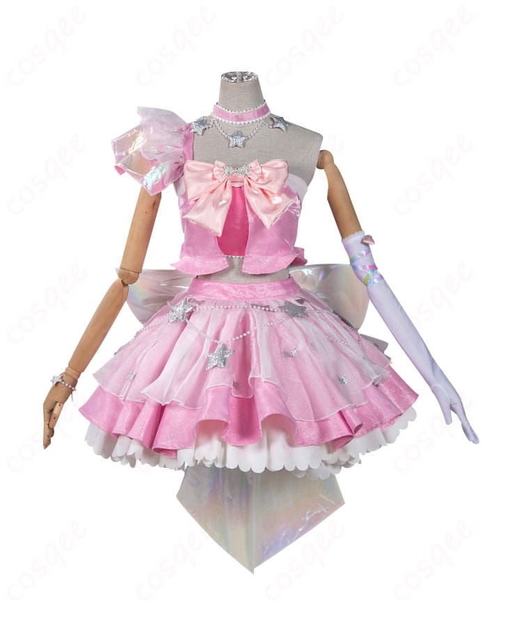 「春音あいら コスプレ衣装 アイプリバースの正面図。高還元度、ディテール重視のデザイン。」