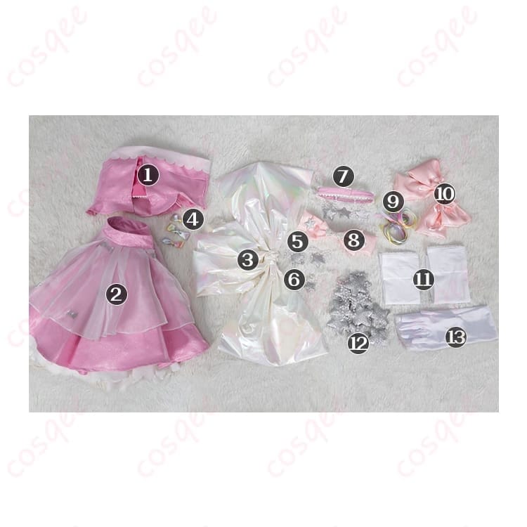 春音あいらのきらめきを纏うコスプレ衣装 ガーリーで華やか、写真でも動画でも映える一着 - 4枚目の画像