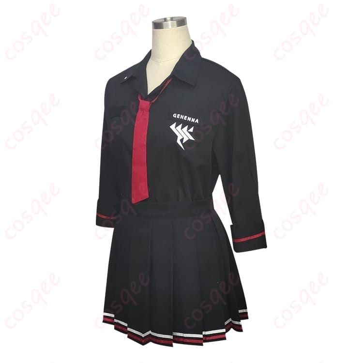 ブルーアーカイブ 旗見エリカ 学園制服コスプレ｜端正シルエットで写真映えする快適セット - 4枚目の画像