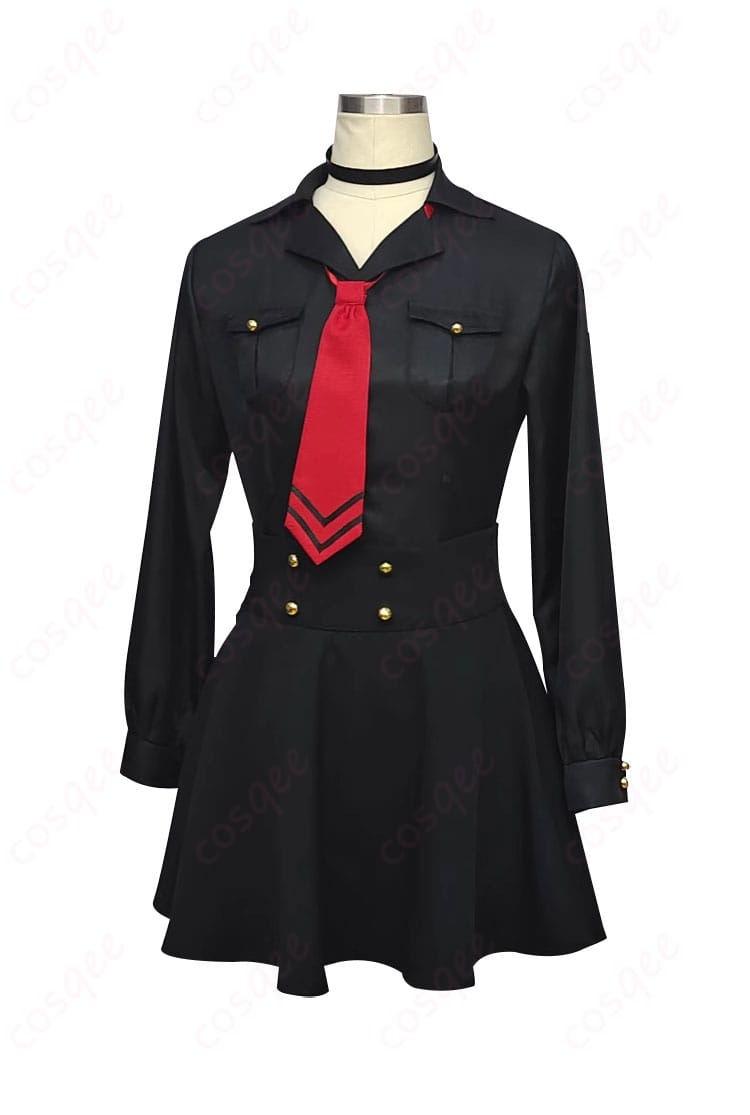 元宮チアキ コスプレ衣装 内部のシャツ正面。細かい刺繍やデザインがきれいに再現されたシャツの正面。