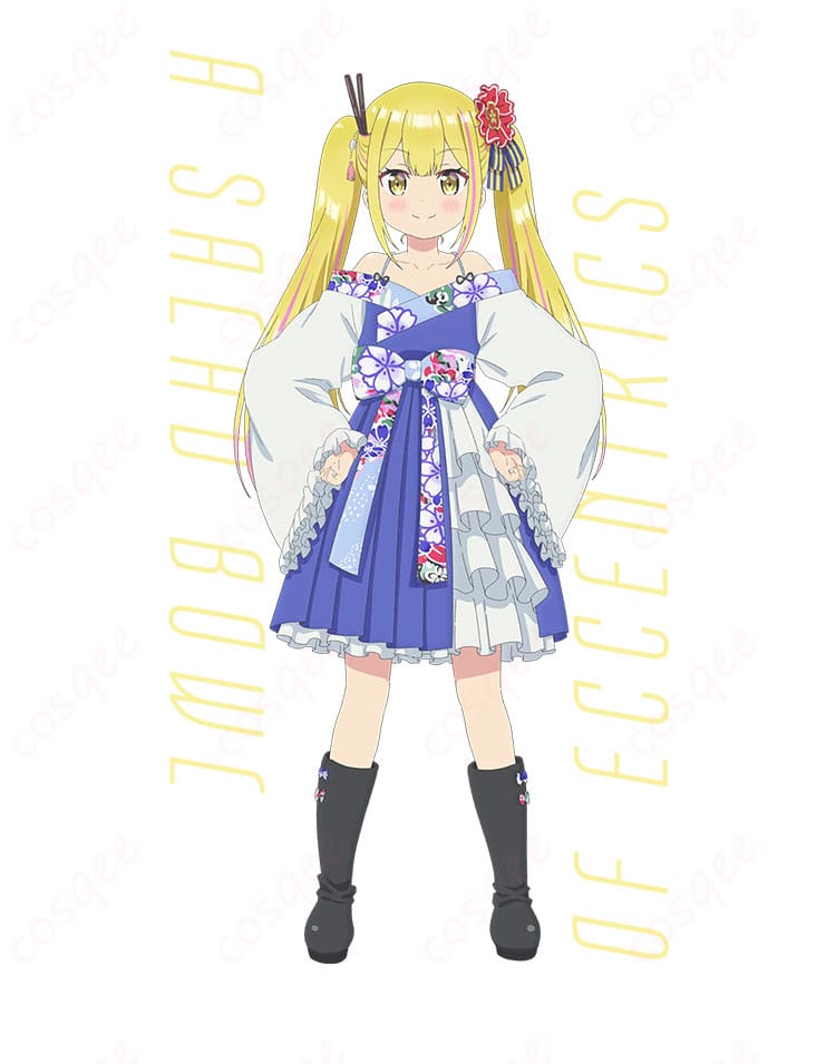 変人のサラダボウル サラ・ダ・オディン コスプレ衣装 キャラクター画像。アニメの重要キャラクター、サラ・ダ・オディンの魅力的なビジュアルを紹介。