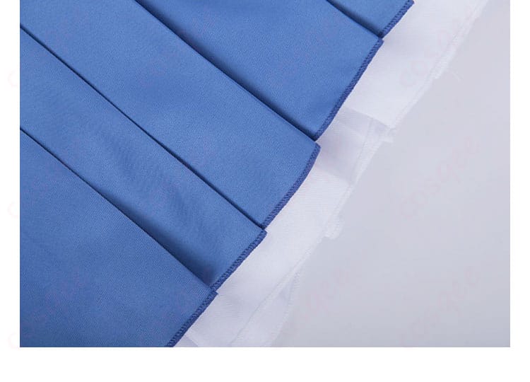 変人のサラダボウル サラ・ダ・オディン コスプレ衣装 下裙摆のディテール。衣装の動きに合わせた美しい装飾。