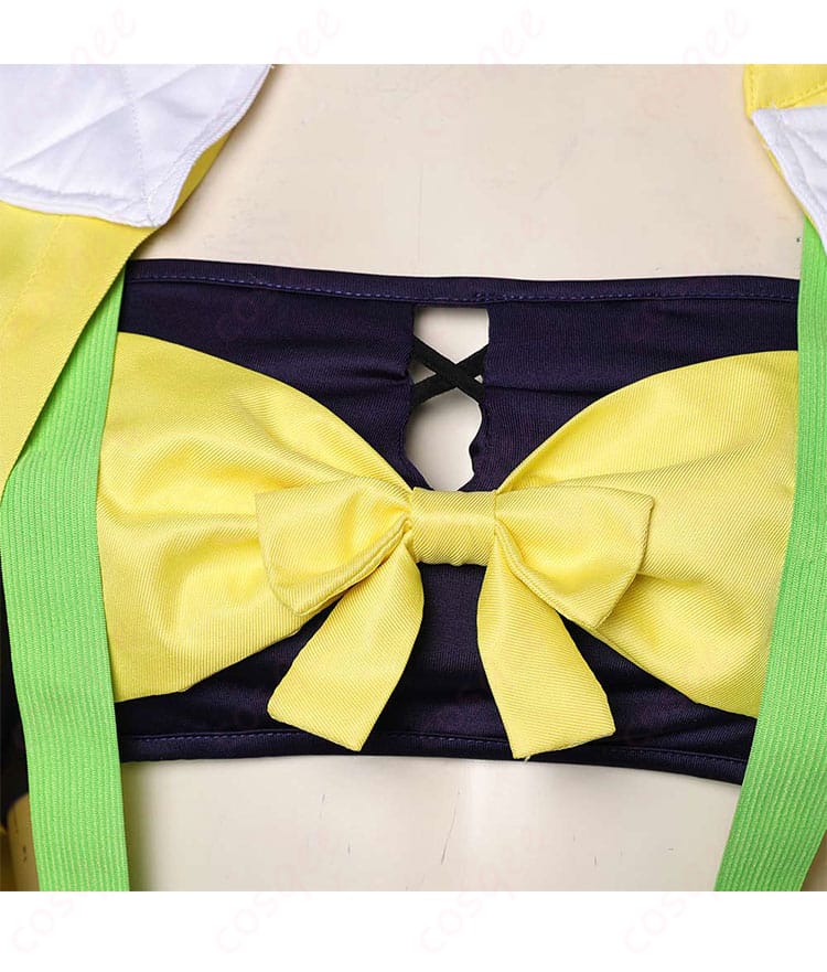 ジャングルポケット コスプレ衣装の胸口リボン装飾