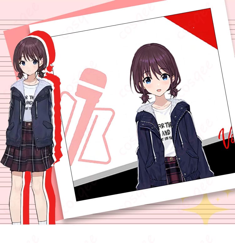 井芹仁菜 コスプレ衣装 キャラクターの詳細イメージ。ゲーム「ガールズバンドクライ」の人気キャラクターを忠実に再現。