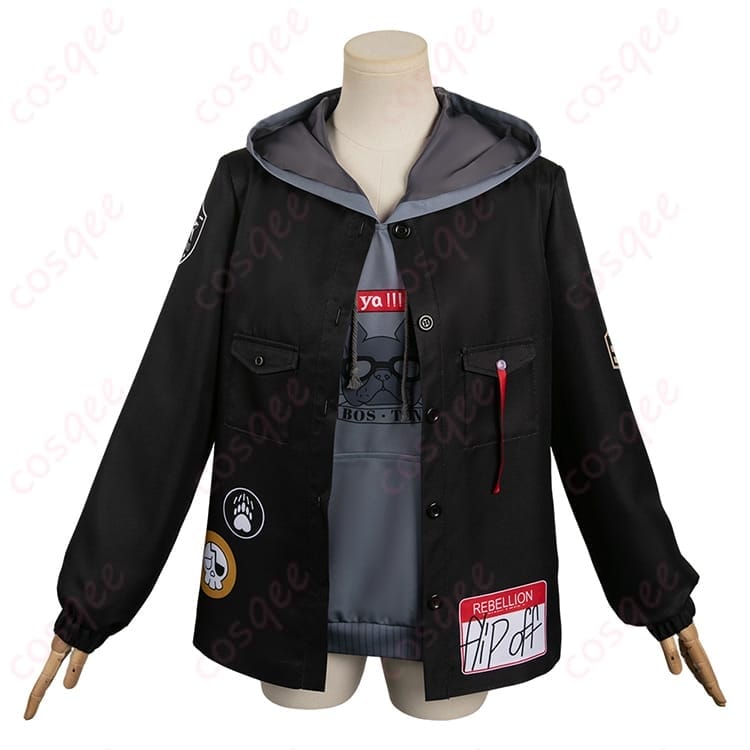 ガールズバンドクライ 河原木桃香 コート＆パーカーのコスプレ衣装｜等身大に着こなせる軽やか仕様 - 1枚目の画像