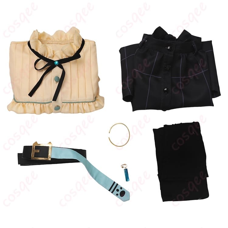 ウマ娘 マンハッタンカフェ 私服コスプレ衣装 上品モノトーンで写真映えする仕立て - 6枚目の画像