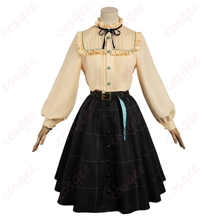 ウマ娘 マンハッタンカフェ 私服コスプレ衣装 上品モノトーンで写真映えする仕立て - 1枚目の画像