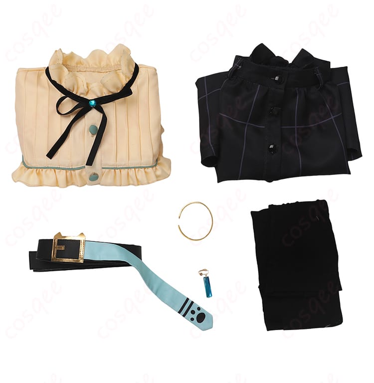 マンハッタンカフェ コスプレ衣装 セット内容。全てのアイテムが揃っています。