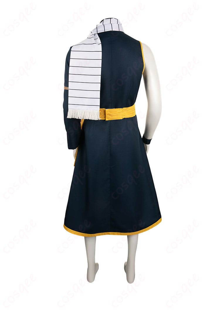 ナツ・ドラグニル コスプレ衣装 背面からの画像。肩や腰の部分までしっかりと再現されたデザインです。