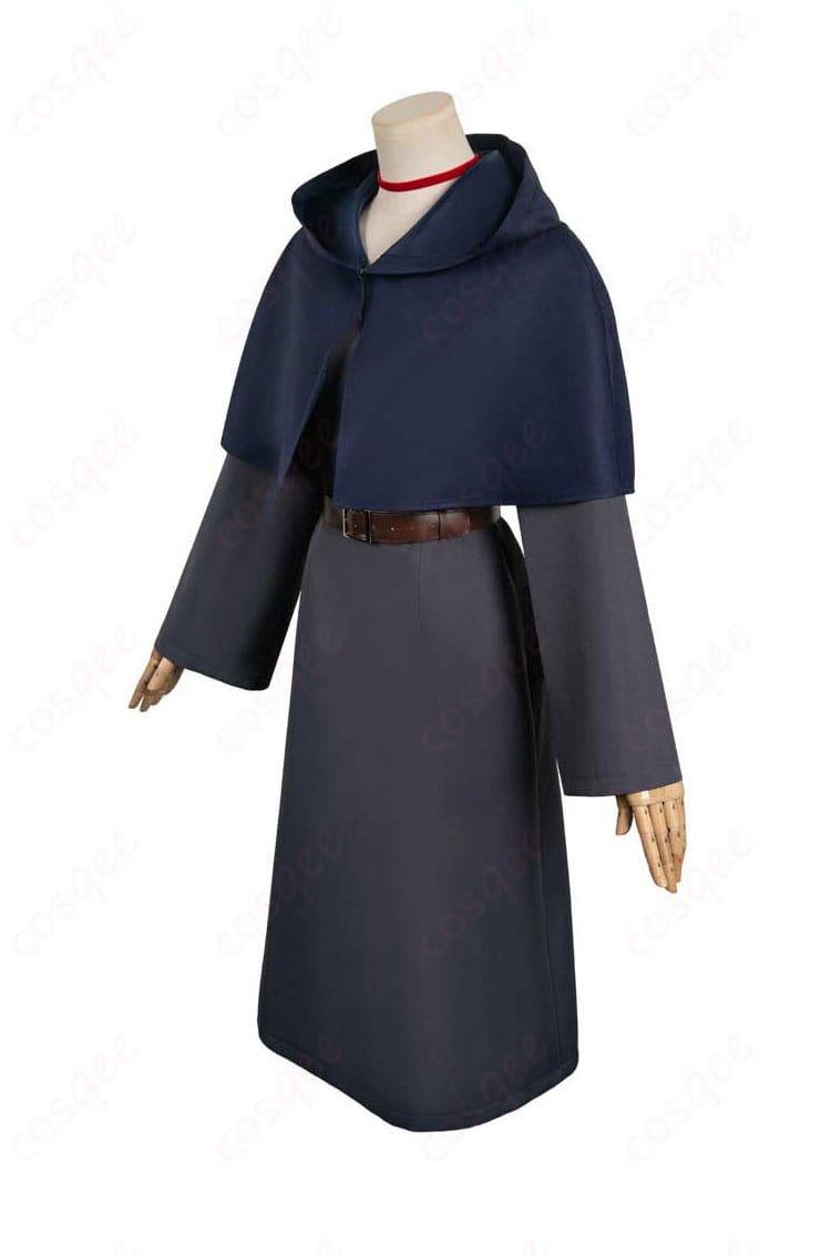 ダンジョン飯 ファリン・トーデン コスプレ衣装 右側面画像 - 美しいディテールを強調