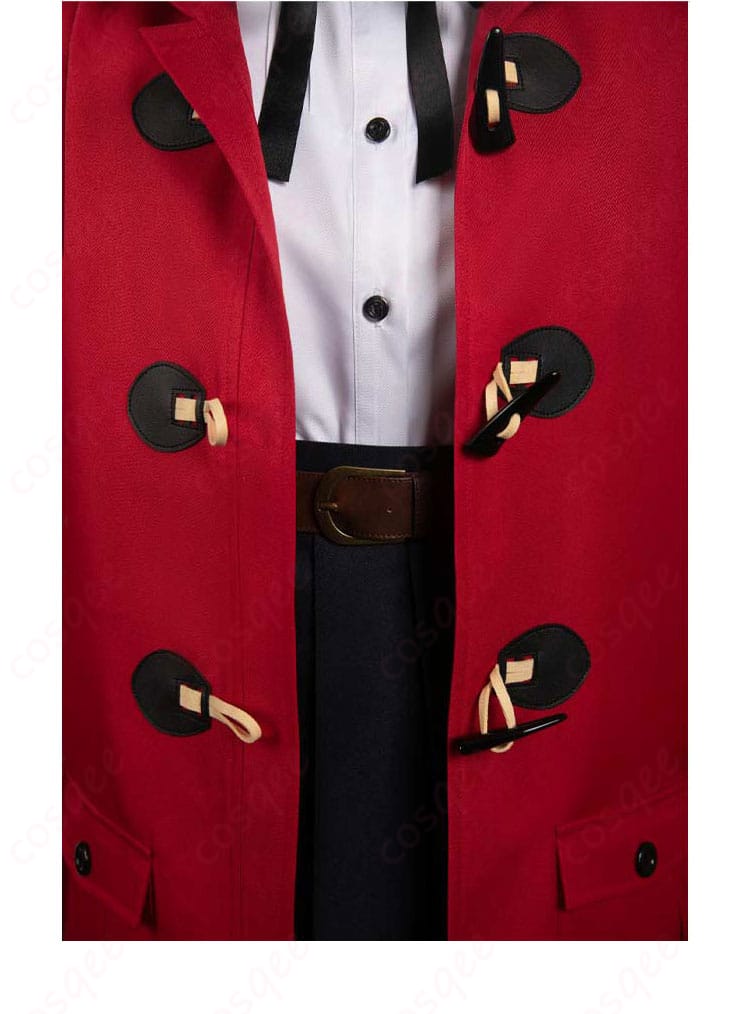 コスプレ衣装 井芹仁菜の門襟とボタンの装飾