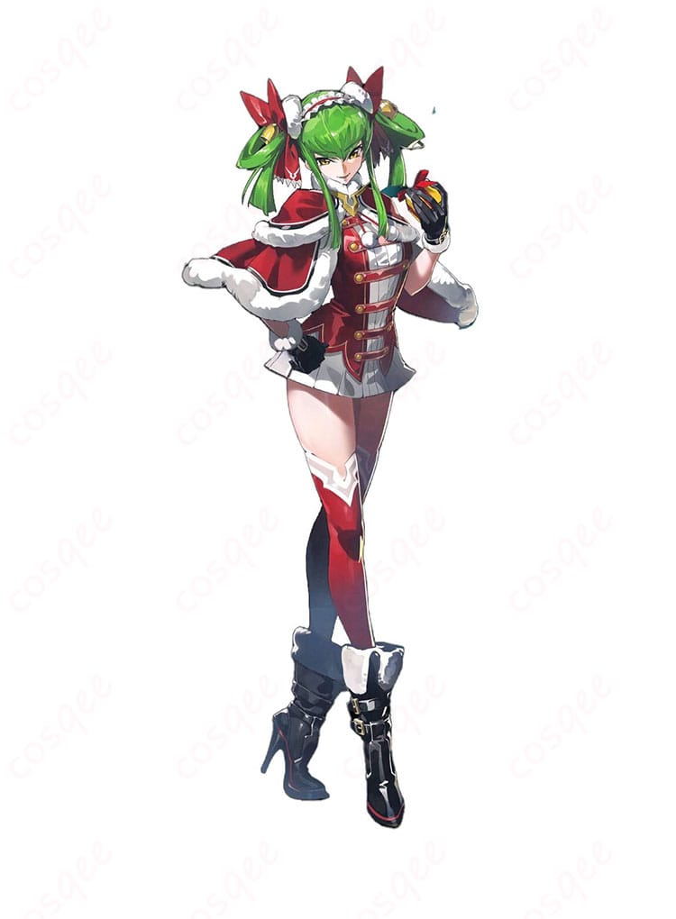 コードギアス C.C.(シーツー) コスプレ衣装 クリスマス サンタ衣装