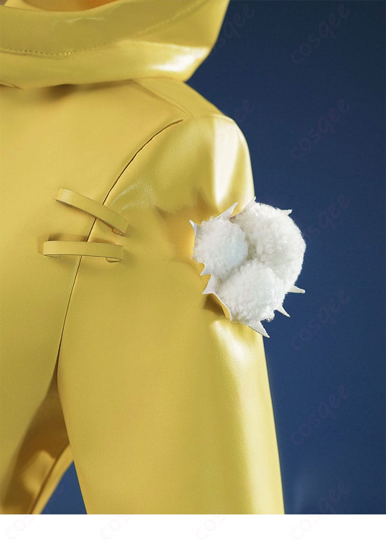 衣装の肩袖の装飾ディテール。リトルナイトメアのキャラクターらしいデザイン。