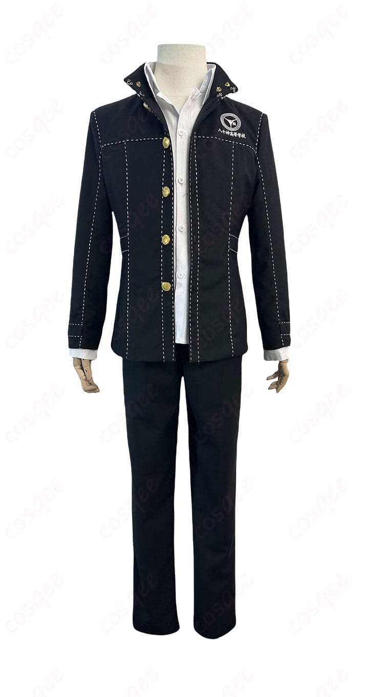 鳴上悠 コスプレ衣装 服装装飾細節 - 鳴上悠の衣装の装飾細部、精密なデザイン