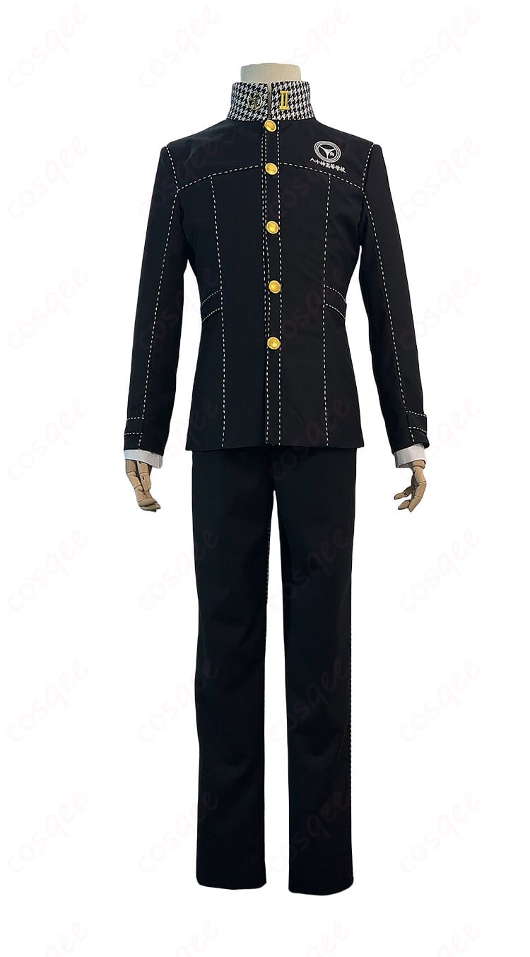 BLAZBLUE CROSS TAG BATTLE 鳴上悠 コスプレ衣装 正面画像 - 鳴上悠のコスプレ衣装、精巧なデザイン