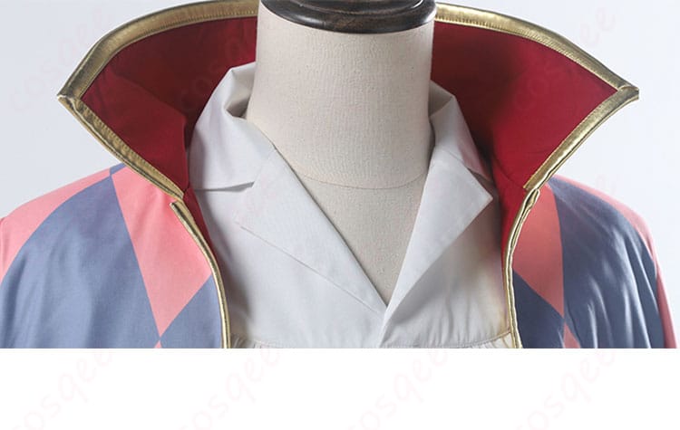 ハウル コスプレ衣装 袖口の装飾細部画像