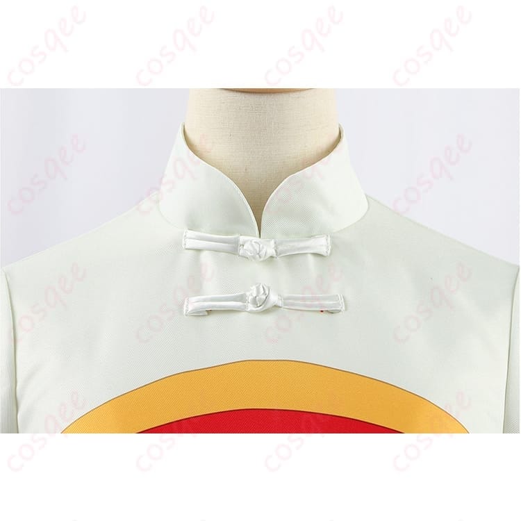 カードキャプターさくら 李苺鈴の中華武術風コスプレ衣装 動きやすく写真映えする仕上がり - 4枚目の画像