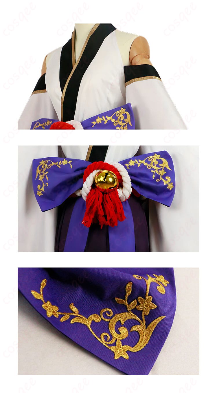 進撃の巨人 ミカサ・アッカーマン コスプレ衣装 ディテール装飾