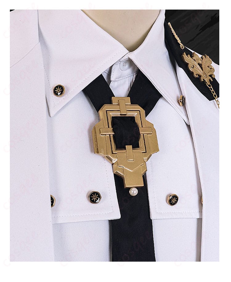 ホムラ コスプレ衣装 ネクタイ装飾細部