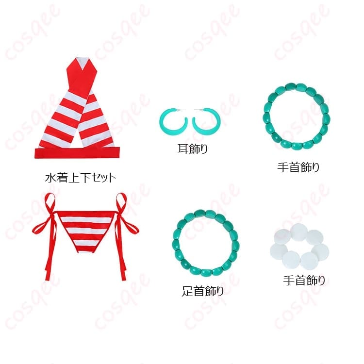 Fateシリーズ FGO ネロ・クラウディウス 水着衣装 華やかで写真映えする着こなしを手軽に - 4枚目の画像