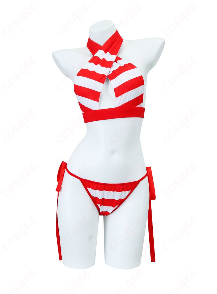 商品正面の水着コスプレ衣装 - ネロ・クラウディウスのデザイン