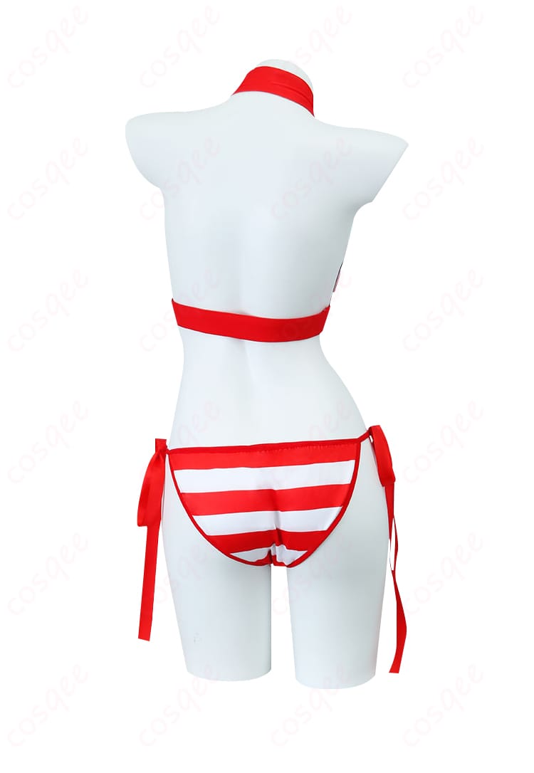 商品背面の水着コスプレ衣装 - ネロ・クラウディウスの背面デザイン