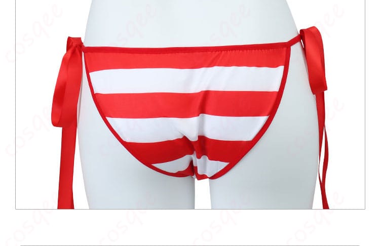 パンツ背面の装飾 - ネロ・クラウディウス水着コスプレ衣装のパンツ後部