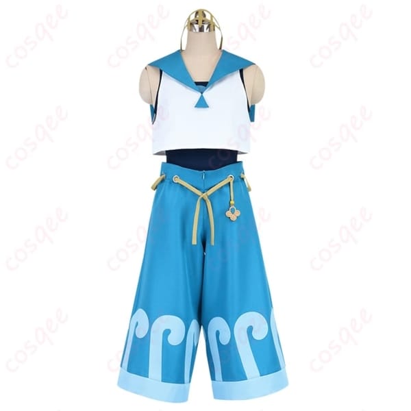 ポケモン サン・ムーンのスイレンになりきる爽やか南国コーデ｜動きやすく写真映え