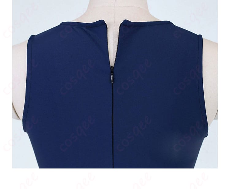 スイレン コスプレ衣装の衣チェーン装飾ディテール