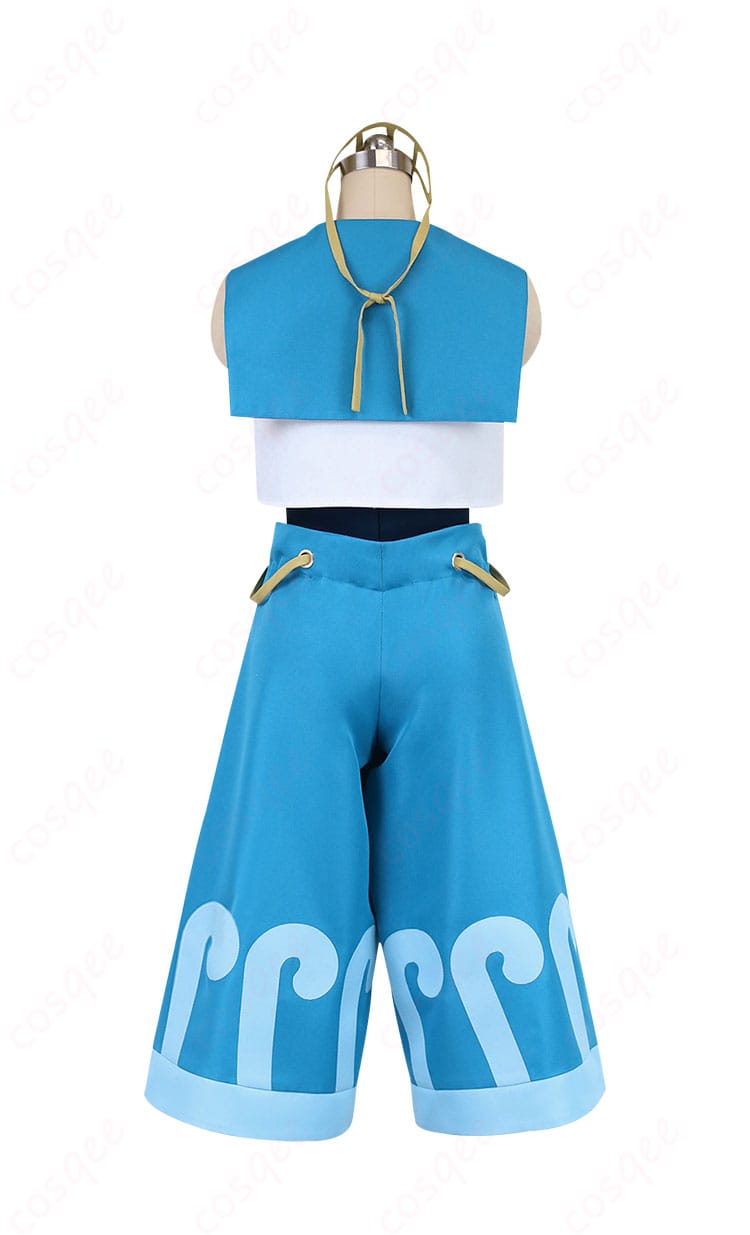 ポケモン サン・ムーン スイレン コスプレ衣装の背面画像