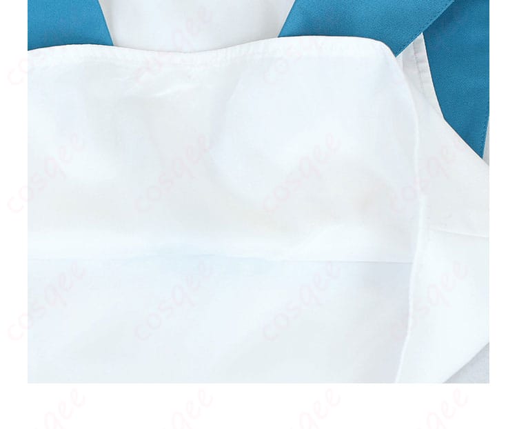 衣襟部分の装飾細部、スイレン コスプレ衣装