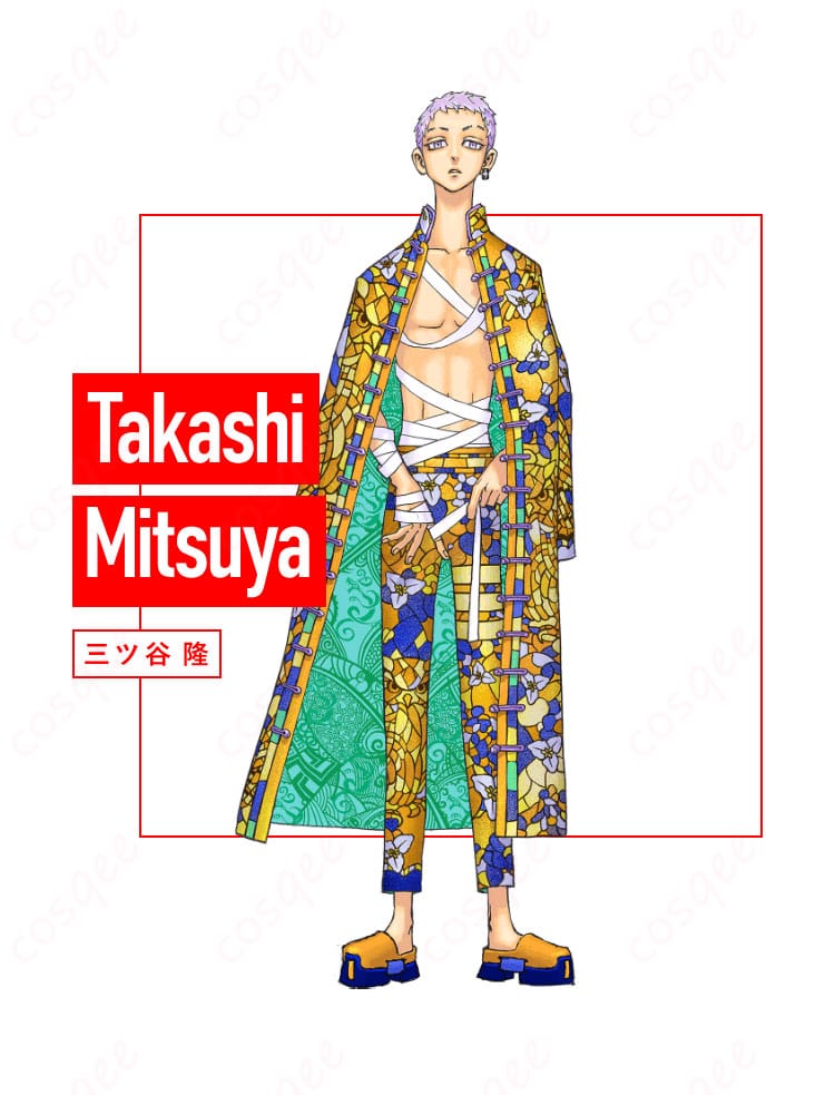 東京卍リベンジャーズ 三ツ谷隆 コスプレ衣装 役柄の忠実再現