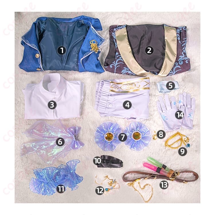 IdentityV 作曲家フレデリックの幽霊船スタイルを品よく再現するコスプレ衣装 - 5枚目の画像